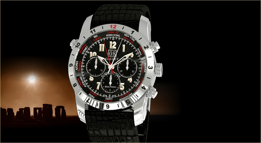Gallet Chronograph - Museum Edition Flight Officer