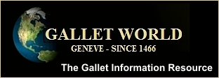 Learn about your Gallet timepiece. Visit the Gallet World Chronograph Website... 